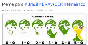 memes alemania brasil 2014