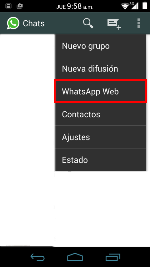 Usar WhatsApp en la Computadora