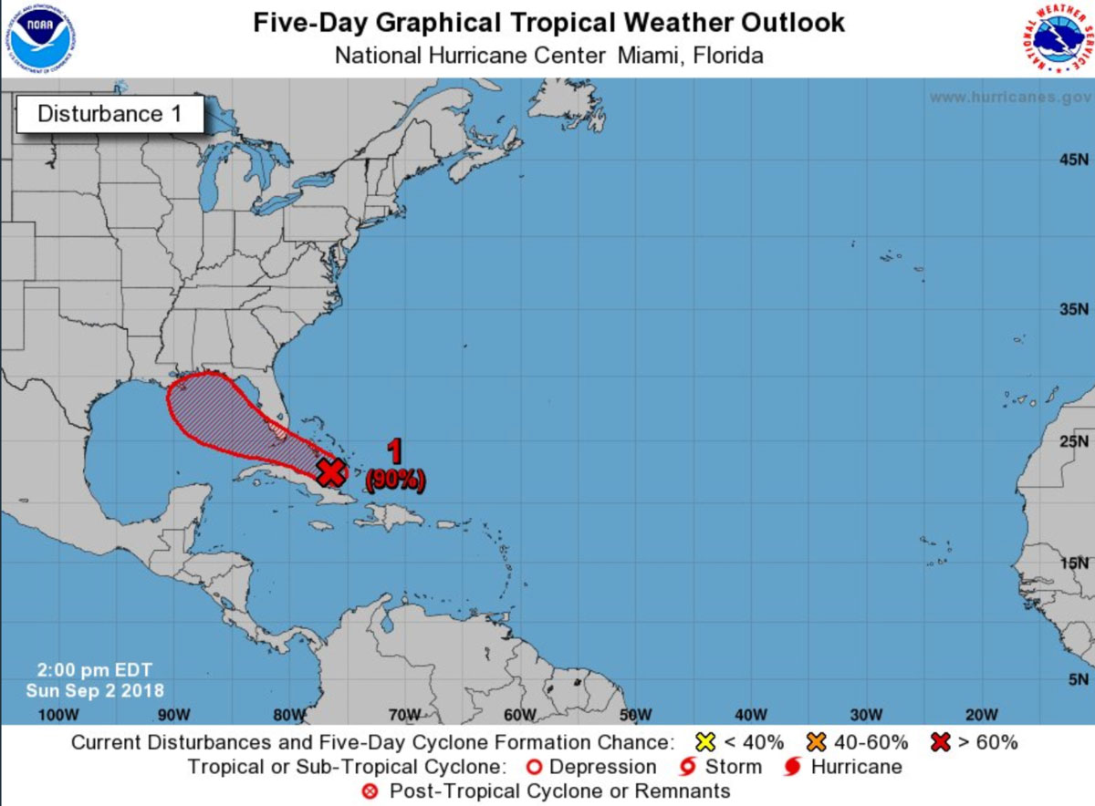 Tormenta tropical ‘Gordon’ azota el sur de la Florida Radio Turquesa